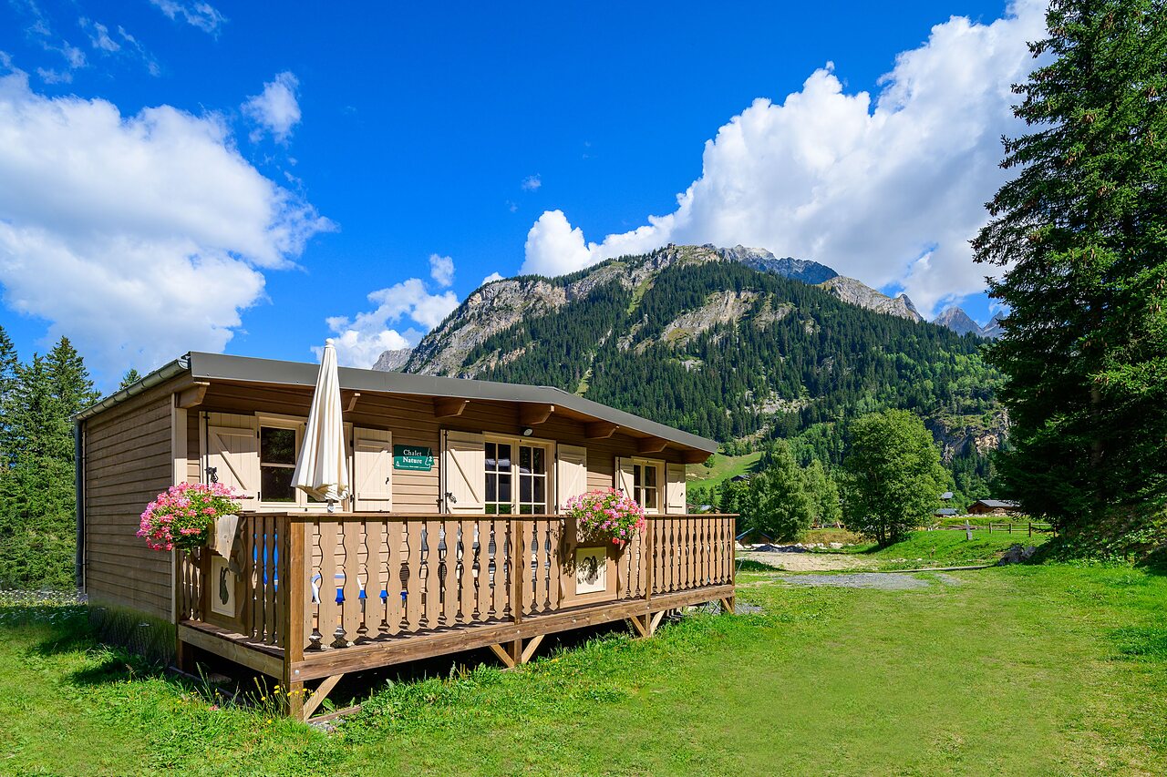 Wooden chalet. at CLICOCHIC Alpes Lodges in Pralognan la Vanoise (73).