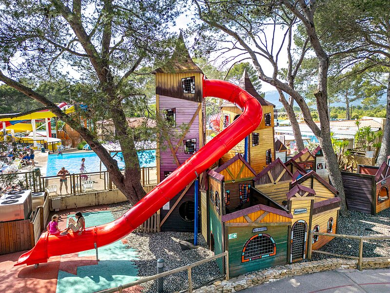 Carabouille playground - Themed playground at CAPFUN Arbois du Castellet campsite in LE CASTELLET.