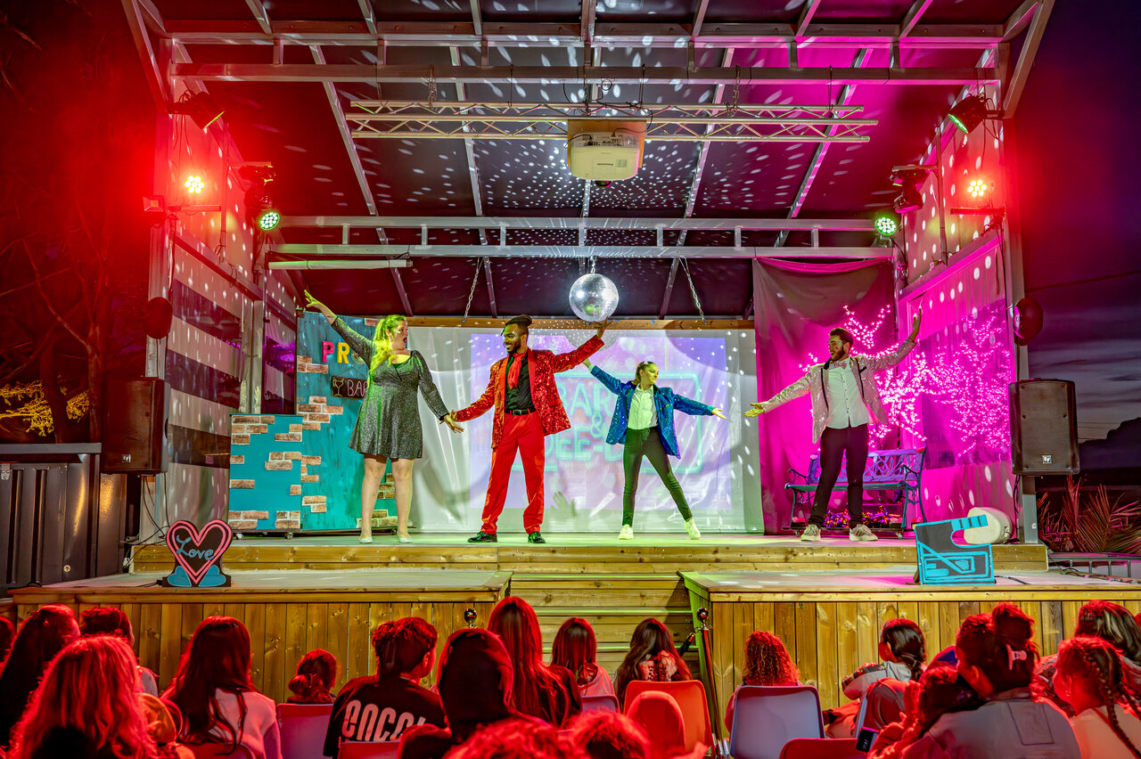 Animation at CAPFUN Arbois du Castellet campsite in LE CASTELLET (83).