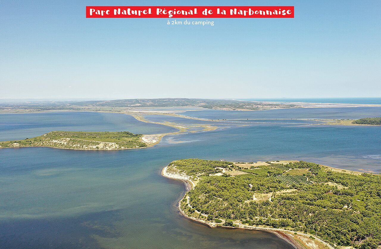 Narbonnaise Regional Natural Park, a place to visit near the campsite.