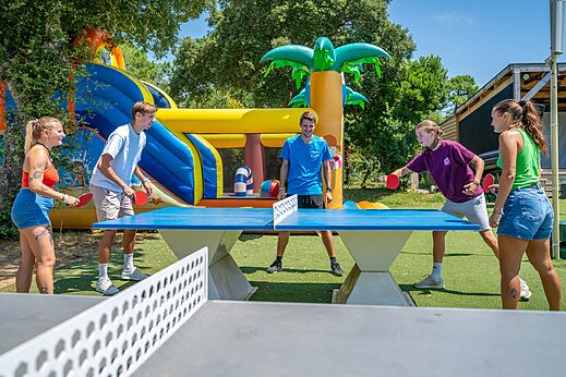 Table tennis, inflatable games, VAGUES OCEANES Boudigau, LABENNE OCEAN 40.