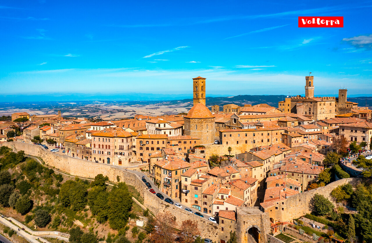 Medieval city of Volterra in Tuscany, Italy, a place to visit.