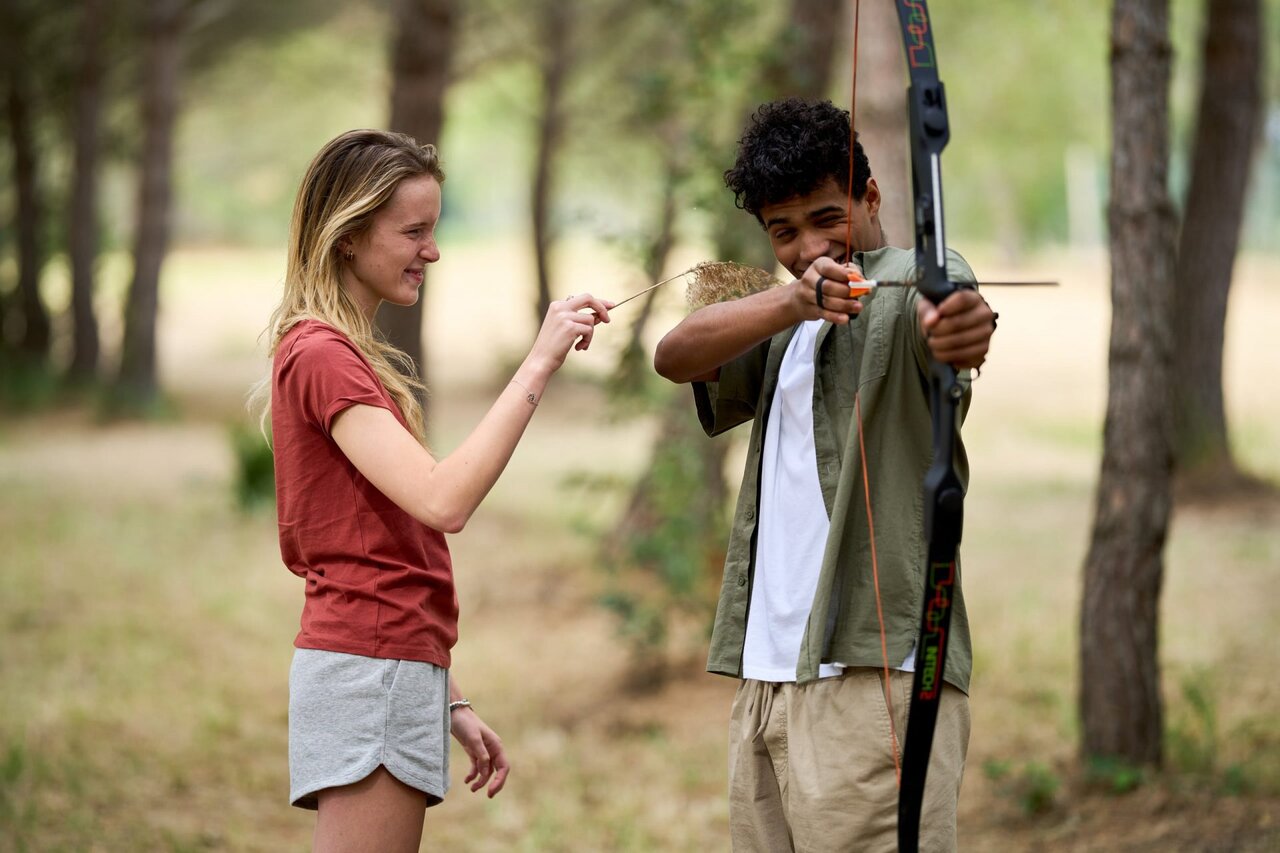 Archery for young people at CAPFUN Campo dei Fiori, Rosignano Marittimo (57).