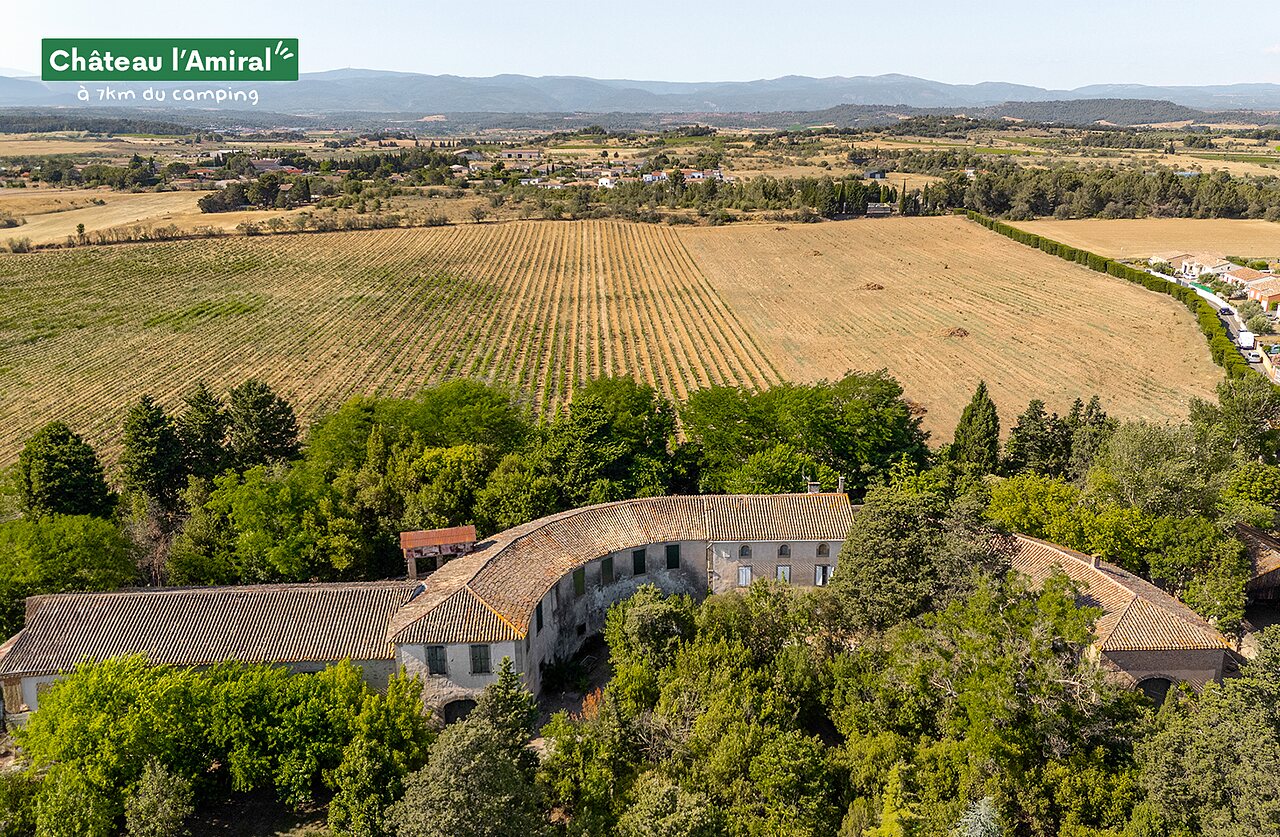 Ch�teau l'Amiral, a historic estate to visit near Rustiques (11).