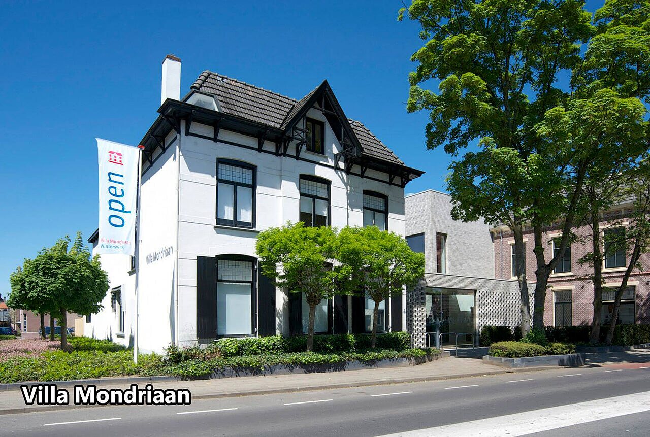 Villa Mondriaan, modern art museum to visit in Winterswijk, Netherlands.