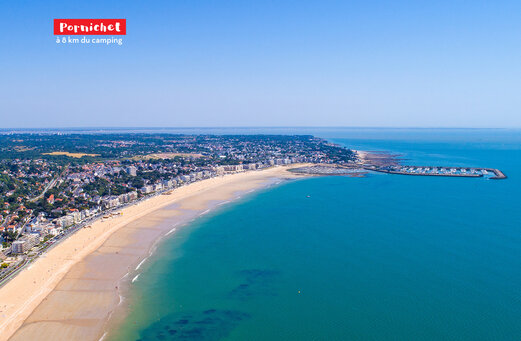 Pornichet beach, lively coastal town with marina, worth visiting.