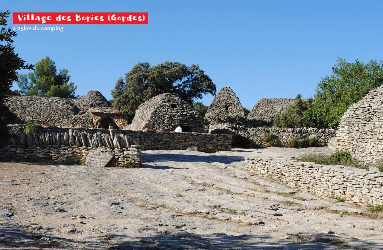 Village des Bories, historic dry stone village near Gordes, Provence.