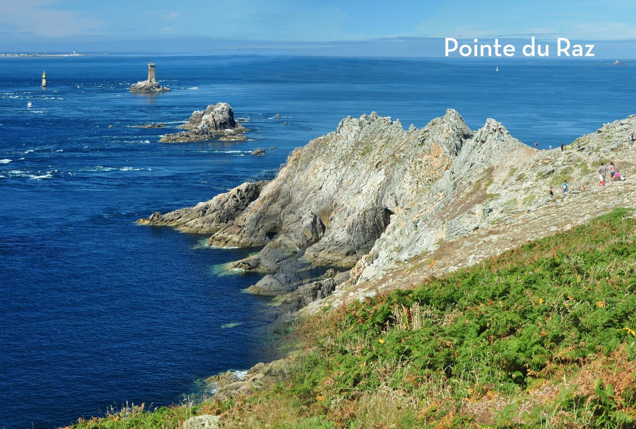 Pointe du Raz, iconic natural site in Finist�re, Brittany, to visit.
