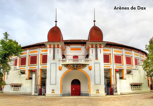 Arenas of Dax, historic and cultural monument to visit in the Landes region.