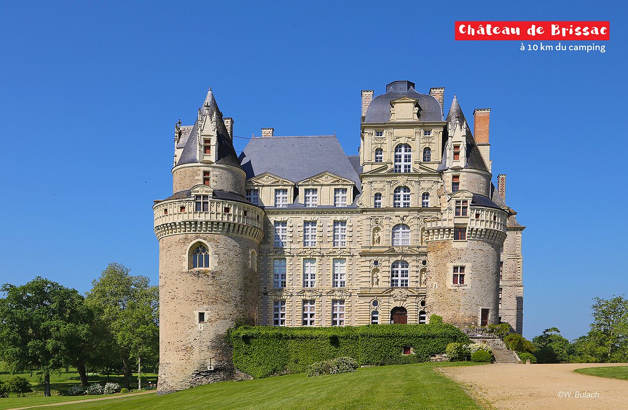 Brissac Castle, a magnificent historic monument to visit in Pays de la Loire.