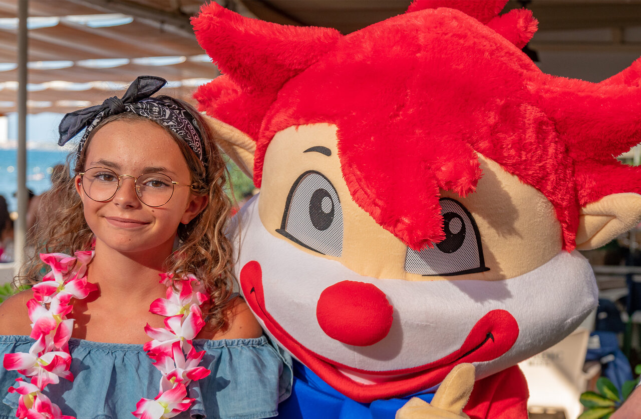 Animation at CAPFUN Palais de Gaufrette campsite in R�mering les Puttelange (57).