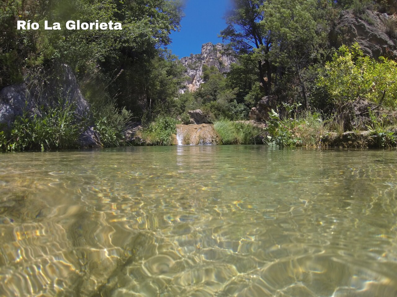 R�o La Glorieta, a beautiful natural spot to visit near Vilanova de Prades.