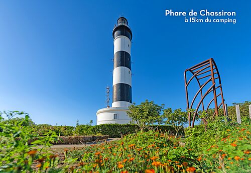 Chassiron Lighthouse, historic monument to visit on Oléron island.