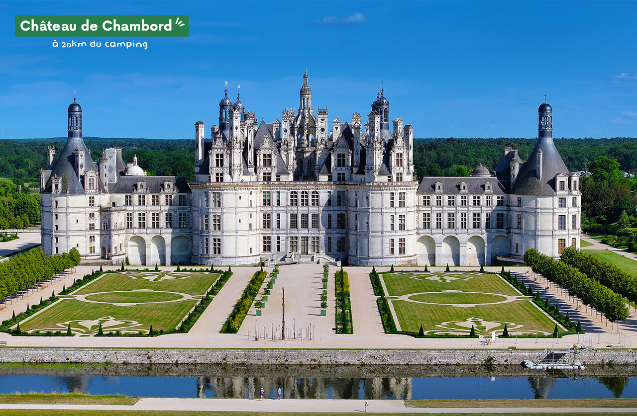 Ch�teau de Chambord, majestic historic monument of the Loire, to visit near Cheverny.