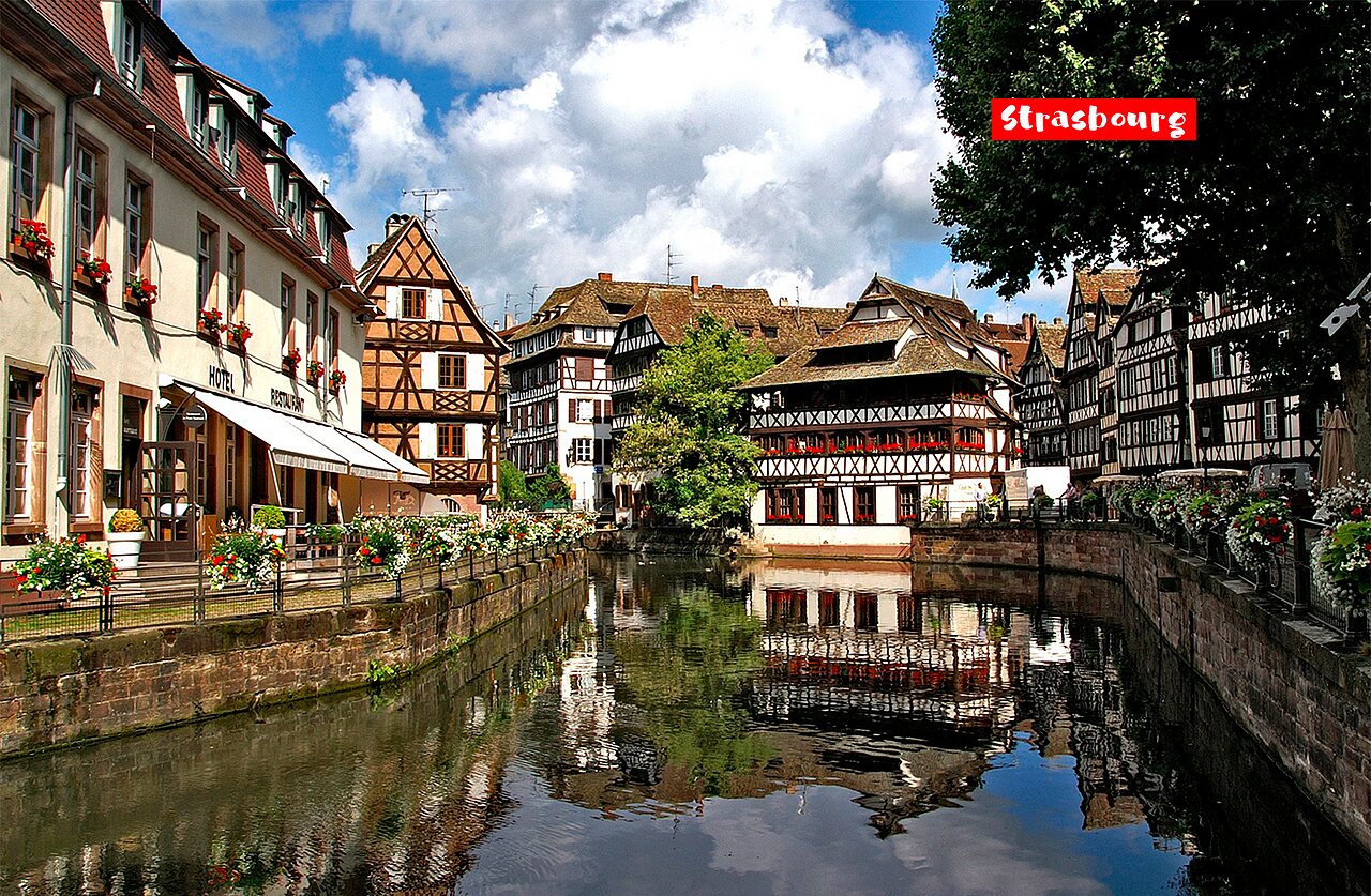 Historic Petite France district in Strasbourg, a must-visit place in Alsace.