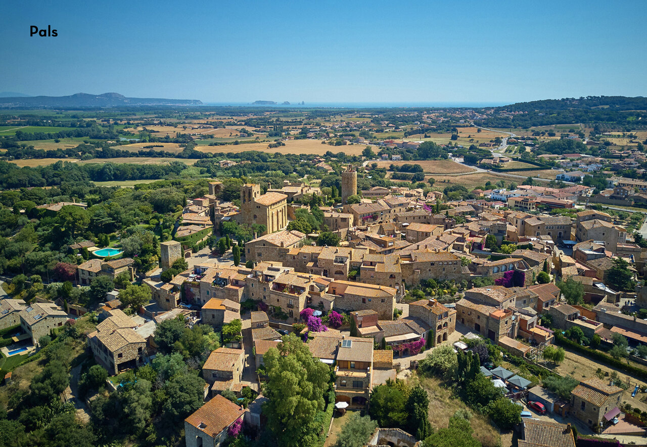 Medieval village of Pals, a place to visit near Platja d'Aro.